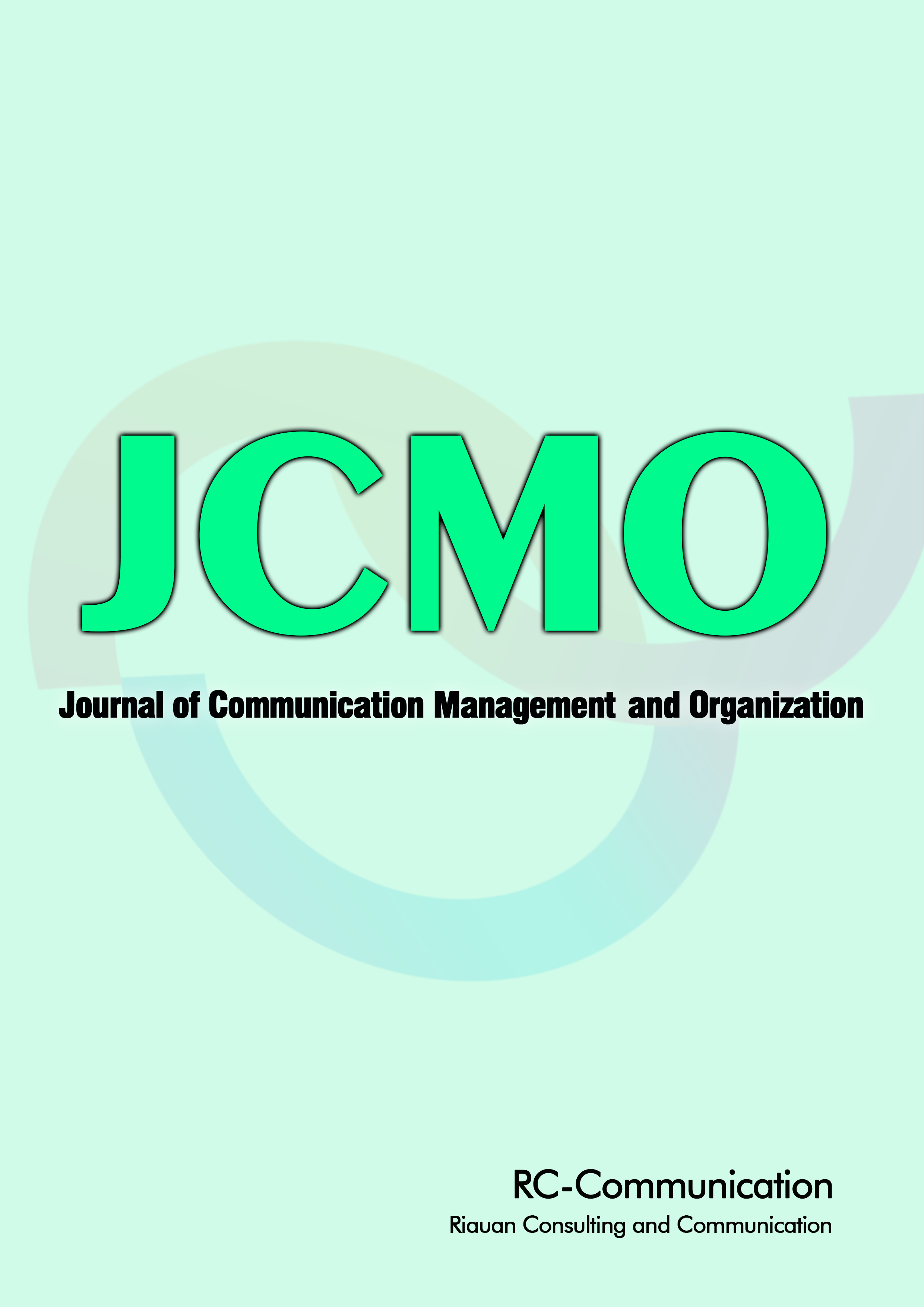 JCMO: Journal of Communication Mangement and Organization