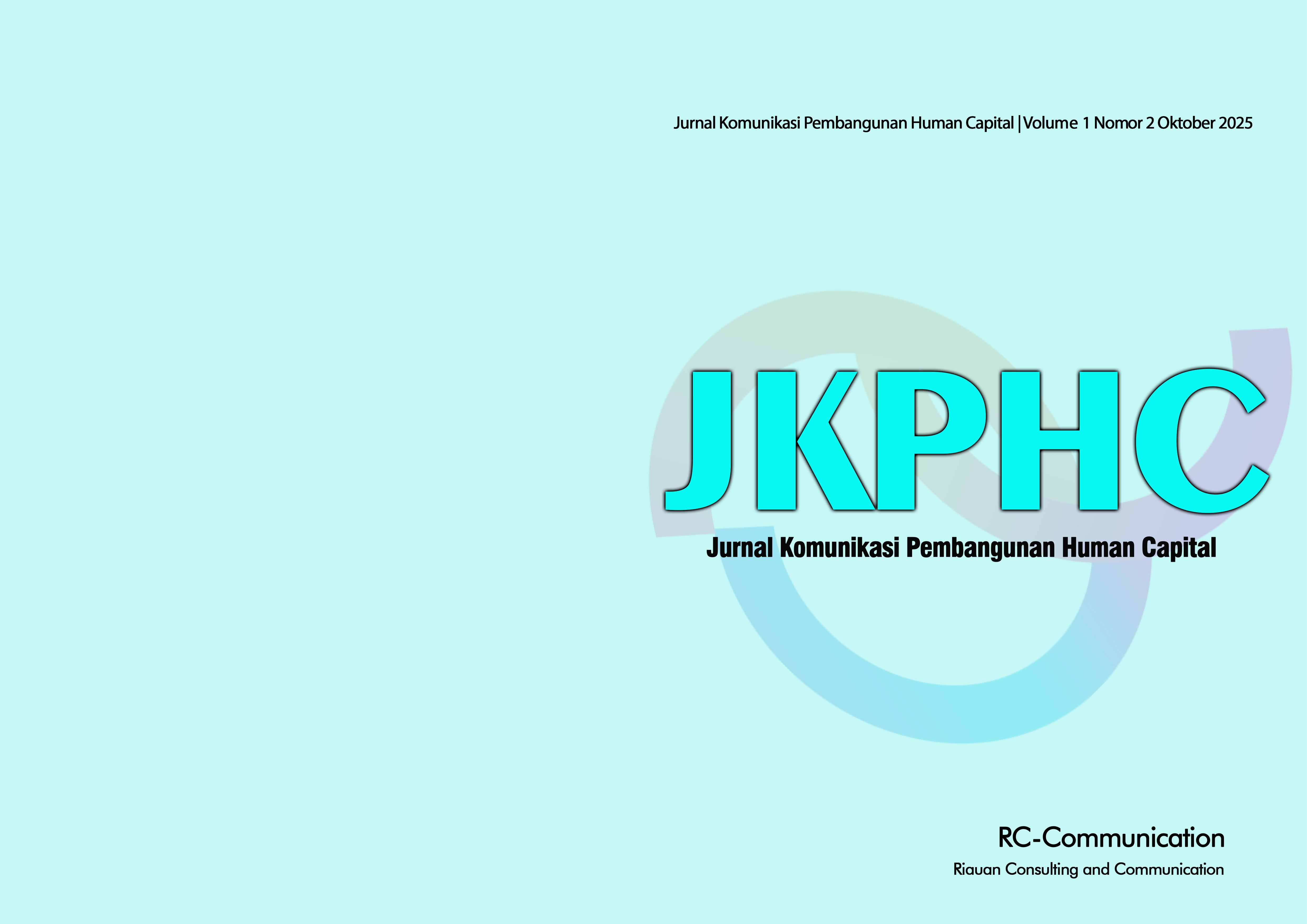 					View Vol. 1 No. 2 (2025): Jurnal Komunikasi Pembangunan Human Capital
				